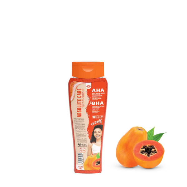 GEL DOUCHE EXFOLIANT ABSOLUTE CARE PAPAYE  500 ML