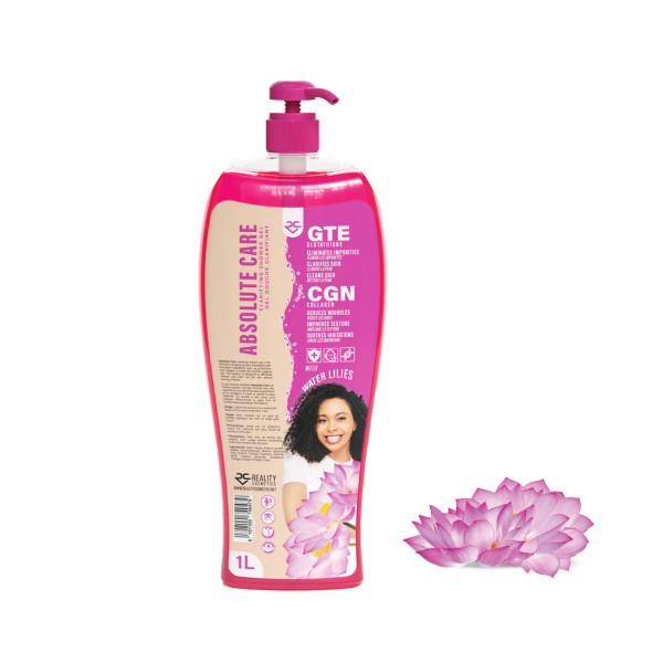 GEL DOUCHE NETTOYANT PRETTY ABSOLUTE CARE WATER LILIES 1L