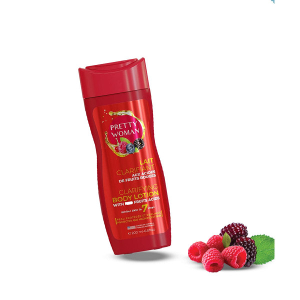 LAIT CORPOREL BAOBAB PRETTY WOMAN AUX ACIDES DE FRUITS 370 ML